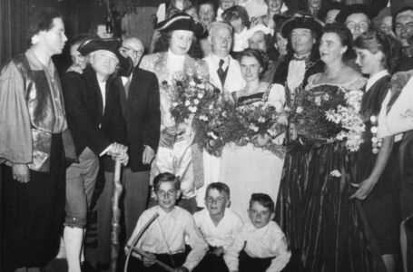P078 - Aufführung des Festspiels >Das Freiburger Gildefest im Jahre 1698.
